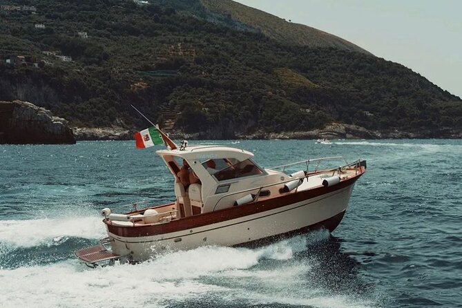 Private Amalfi Coast Boat Tour from Positano: Swim & Explore - Positano from the sea: breakfast and Roman-era stories