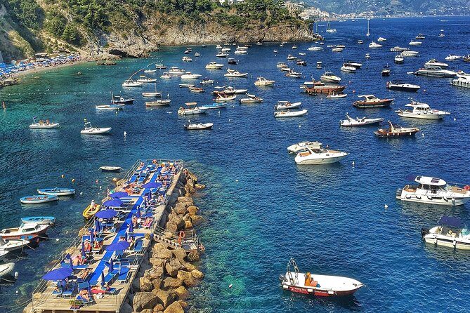 Private Amalfi Coast Mini-Motor Boat Excursion from Amalfi Coast Towns - Emerald Grotto vs. swim stops: a smart way to balance your time
