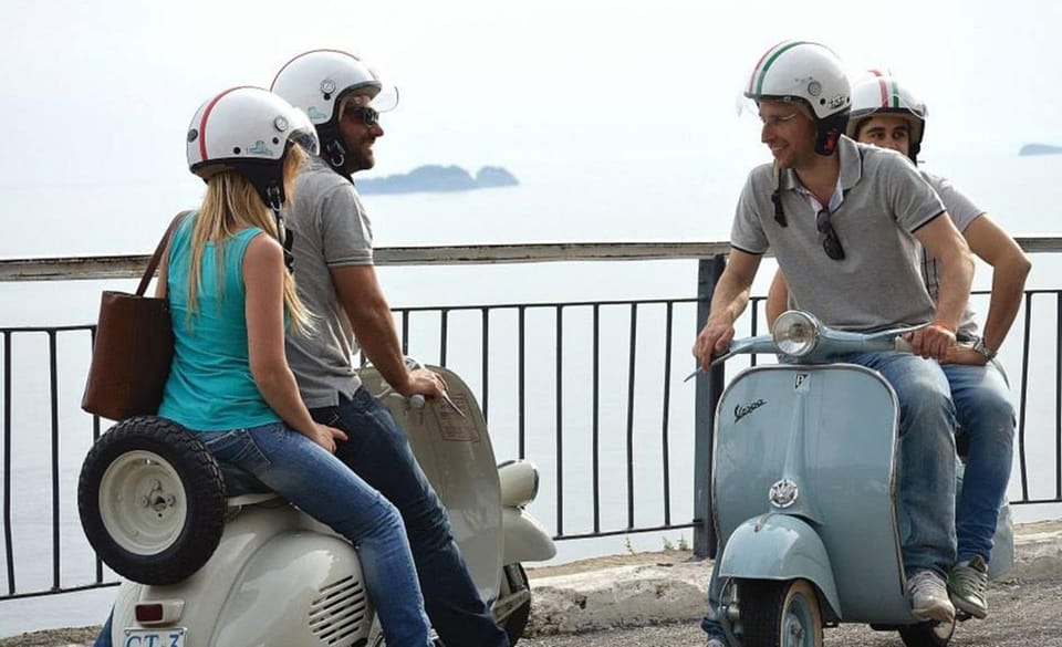 Private Amalfi Coast Tour by Vespa - Self driven option - The route from Positano through Amalfi, Atrani, Ravello, and Furore Fjord
