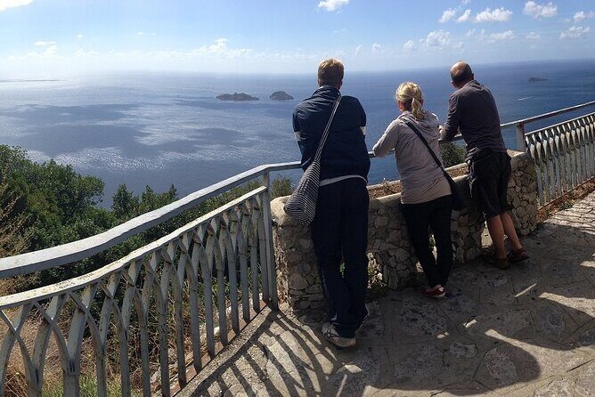 Private Amalfi Coast tour by Vintage Fiat 600 from Naples - Sorrento first: Piazza Tasso and the Via San Cesareo stop