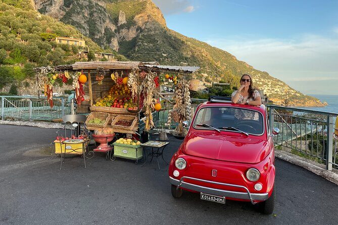 Private Amalfi Coast Vintage Fiat 500 Tour: Amalfi to Positano - Stop 1: Amalfi’s picture spot near town (15 minutes)