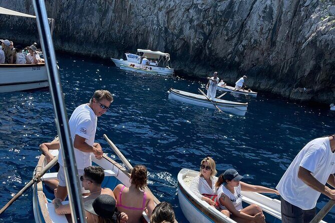 Private Boat Excursion from Sorrento to Capri and Faraglioni - Marina Piccola and Via Krupp: Your 3-Hour Capri Island Window