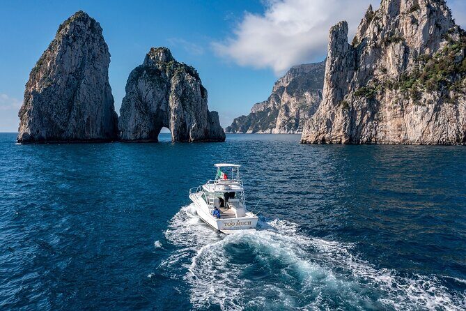 Private Boat Excursion from Sorrento to Capri and Faraglioni - White Grotta: Stalactites, Stalagmites, and a Classic Capri Interior