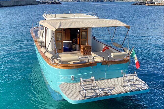 Private boat excursion island of Ischia with Gozzo Cilento 12m - Entering The Ischia Day: Private Gozzo Cilento Style