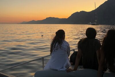 Private Boat Tour at Sunset on the Amalfi Coast - Stop 1: The Arch of Lovers swim moment