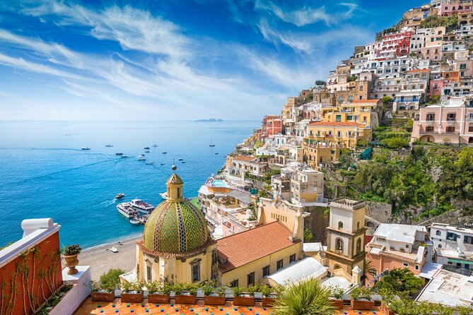 Private boat tour from Naples to Capri+Amalfi Coast JEANNEAU DB43 - Capri round trip: grottos, swimming cove, and the Faraglioni pass