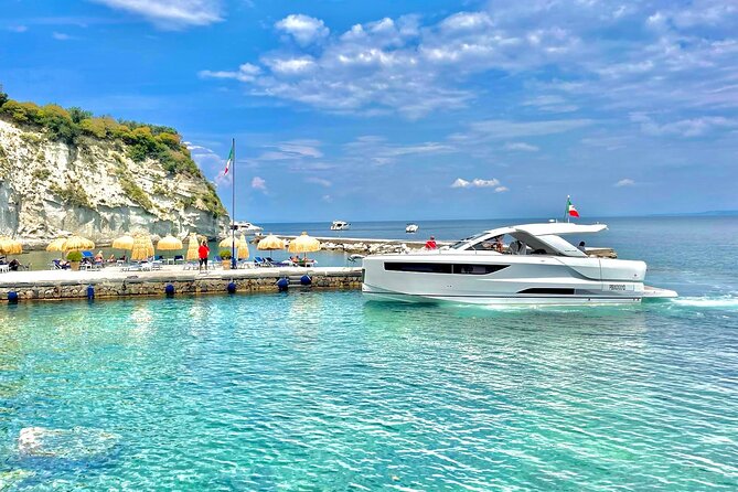 Private boat tour from Naples to Capri+Amalfi Coast JEANNEAU DB43 - Naples meet-up and marina realities: timing and vehicle details