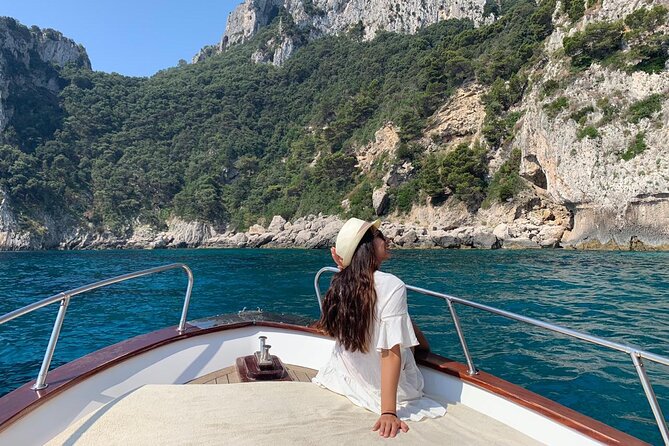 Private Boat Tour of Capri - Villa Malaparte, the Coral Cave, and the lighthouse end of the route