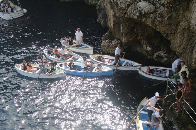 Private Boat Tour of Capri and the Blue Grotto in One Day - White Grotta and Green Grotto: brief stops that still feel meaningful