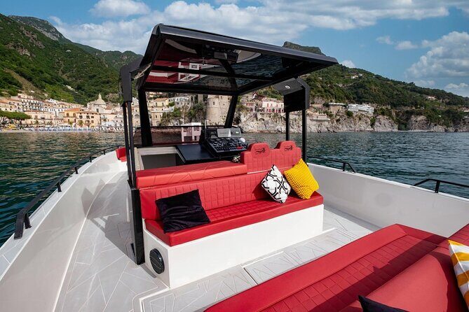 Private Boat Tour on the Amalfi Coast - Drinks and Food: Prosecco/Beer and Fruit, Not a Full Lunch