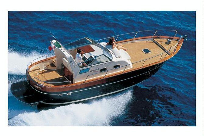 Private Boat Tour to Capri from Sorrento on a 38-Foot Apreamare - Sorrento Coast Cruise to Capri: The Marciano Waterfall Moment