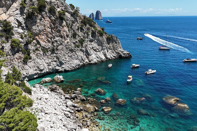 Private Boat Tour to discover Capri - Blue Grotto timing: the ticket is extra, so plan for it