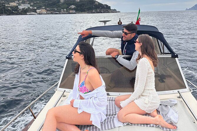 Private Capri Boat tour BEST SELLER - Stop-by-stop route: White Grotta to 3 hours on Capri