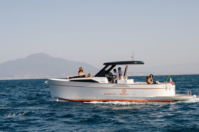 Private Capri Boat Tour in a Luxury Gozzo Apreamare 35ft - Pickup, meeting point, and what to bring for an 8-hour day