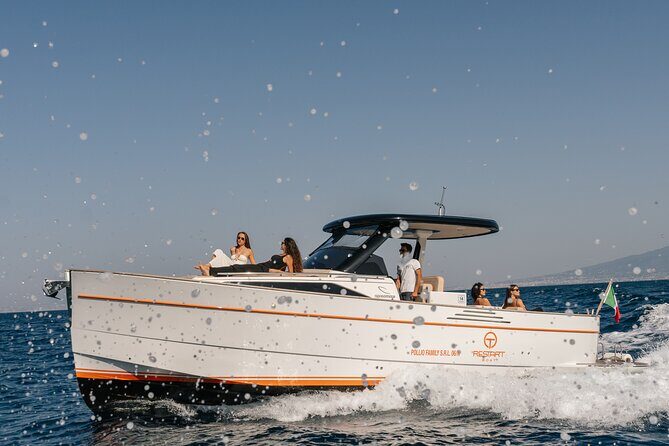Private Capri Boat Tour in a Luxury Gozzo Apreamare 35ft - Stop 3: Capri freedom for lunch, shopping, and skipper-paced water time