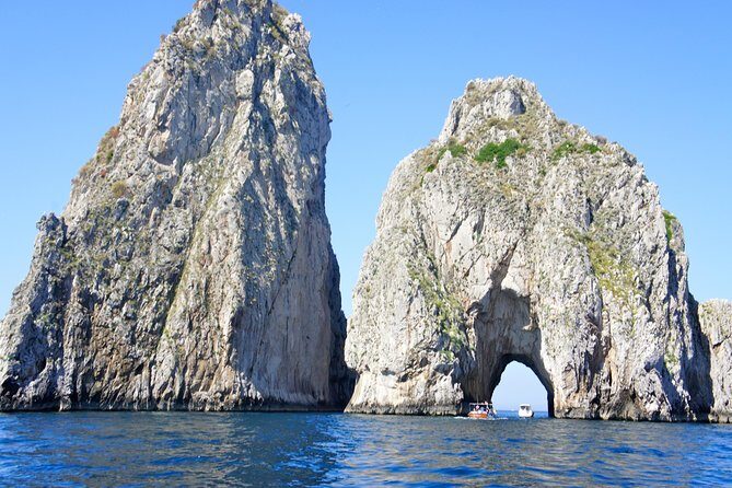 PRIVATE CAPRI ISLAND & BLUE GROTTO Full Day boat tour. - Grotta Bianca and the Natural Arch: the quick stops that pay off