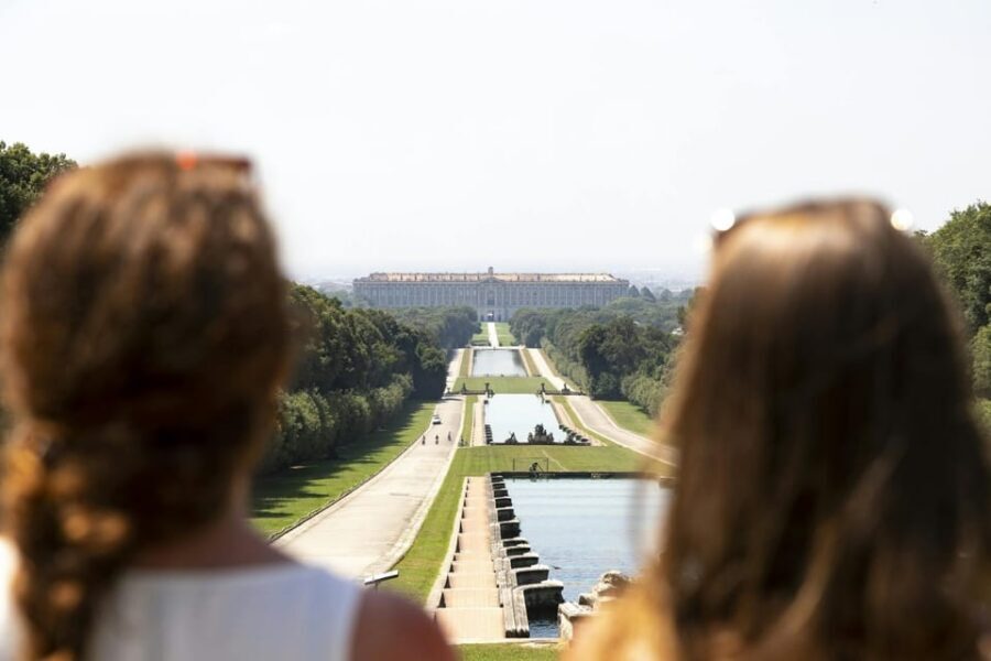 Private Caserta Royal Palace and Gardens Tour inc. Shuttle - Royal Palace of Caserta: the Grand Staircase, the fake dome, and the throne-room glow