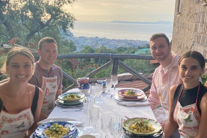 Private cooking class with a view of Sorrento - Price and value: $197.47 per person