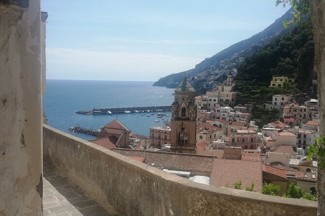 Private Day Tours : Discover the Top Destinations in One Day! - Praiano cliffs and Furore’s fjord glimpse from the road