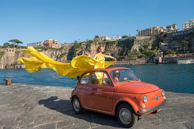 Private Flying Dress Photoshoot in Sorrento - Timing and meeting point: the morning start that helps photos