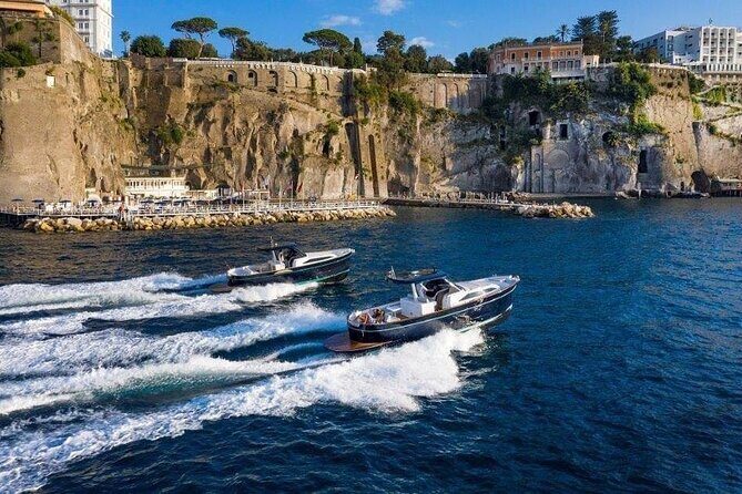 Private Full-day Luxury Boat Tour to Capri from Amalfi Coast - Stop 1: Island of Capri time for coastline cruising, swimming, and city wandering