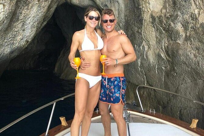 Private Guided Day Boat Trip to Capri - Natural Arch for a swim-friendly stop and a more relaxed pace