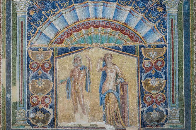 Private Herculaneum Tour – Top Experience with Local Guide - Elegant waterfront homes: Casa dei Cervi and Casa di Nettuno