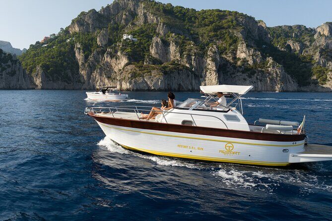 Private Ischia Boat Tour from Positano: Full Day Trip - Amalfi Coast stops: Fornillo, Tordigliano, Crapolla, Punta Campanella