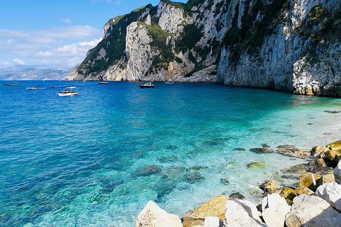 Private Island of Capri Boat Tour for Couples - Swimming and snorkeling: what’s included, and when it works