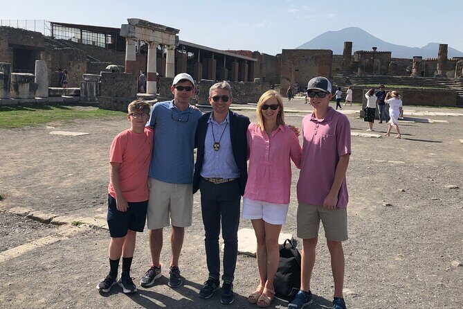 Private Pompeii and Herculaneum with Wine Tasting - Full Tickets - Pompeii’s route: Forum to Grand Theatre, with the story behind it