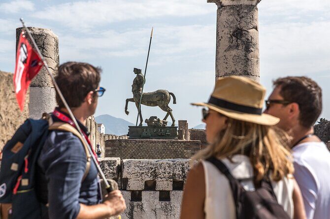 Private Skip-the-line Pompeii & Mt. Vesuvius Tour from Sorrento - The Pompeii Forum circuit: politics, religion, and commerce