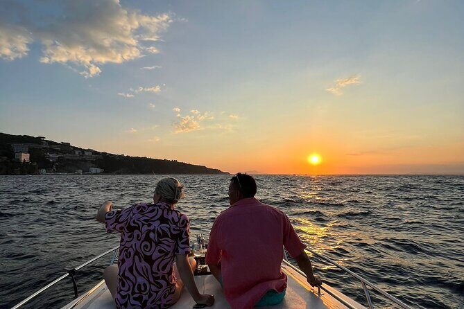 Private Sorrento Sunset Cruise with Prosecco, Spritz & Limoncello - Bagni Regina Giovanna: archaeology and Queen Joanna II legend