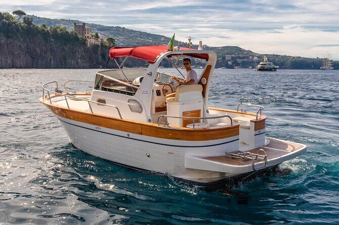 Private Sunset Boat Tour with Aperitif from Sorrento - Aperitif on board: Prosecco, limoncello, snacks, and the relaxed pace