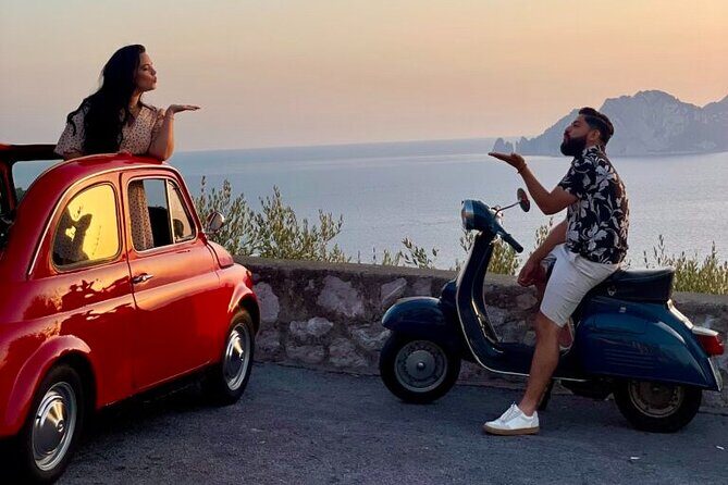 Private Sunset Photo Tour with vintage Fiat 500 - Timing at 6:30 pm and why pickup can matter