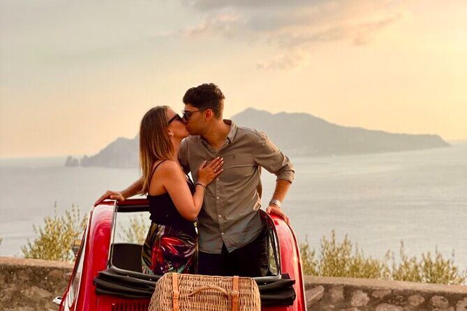 Private Sunset Photo Tour with vintage Fiat 500 - Stop 1: Sorrento Coast photo corners away from mass routes