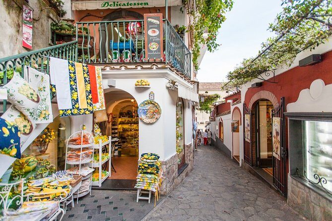Private Tour Amalfi Coast :Explore Freely or with an Expert Guide - Positano on Foot: Gelato Lanes, Boutique Browsing, and Sea Views