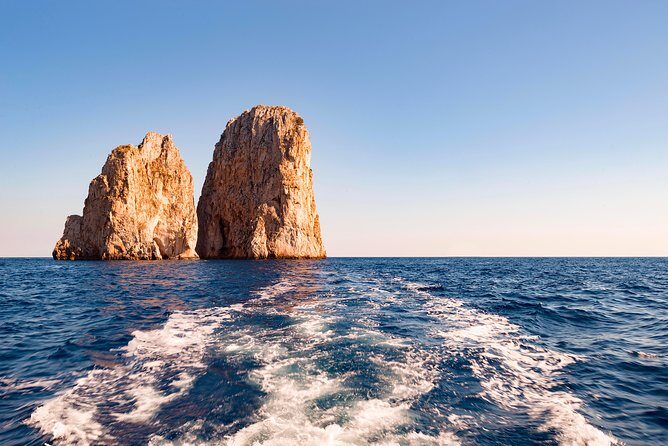 Private Tour from Sorrento to Capri - Raffaelli Shamal 40 - Marina Piccola: Swim and Snorkel Time Where You Can Actually Relax