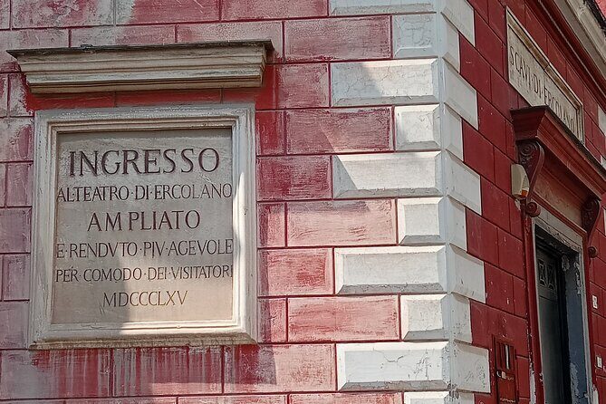 Private Tour in Herculaneum with an authorized guide - Herculaneum at a human pace (not a checklist)