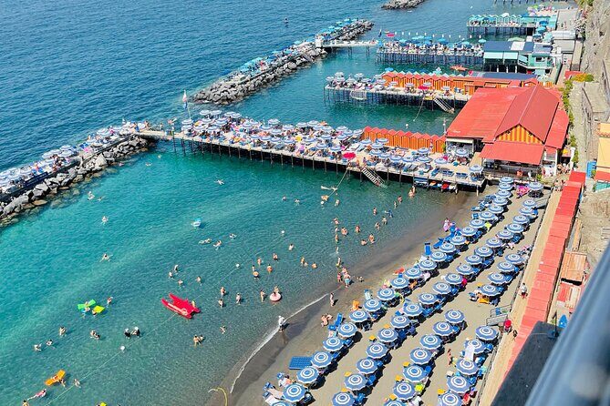 Private Tour Sorrento, Amalfi Coast, and Pompeii from Naples - Sorrento’s 1 hour: citrus air, sea views, and Mount Vesuvius glimpses
