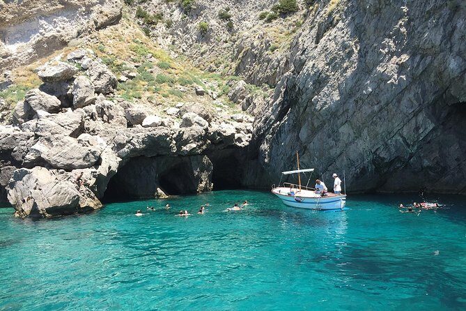 Private Tour: Sorrento to Capri Cruise - The grotto circuit: Blue Grotto, Green swims, and cave views