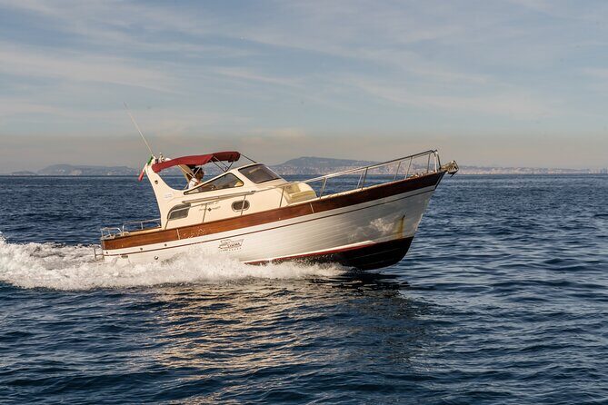 Private Tour to Capri & Positano from Sorrento Classic Gozzo 850 - Capri Highlights From the Water: White Grotta, Faraglioni, and Punta Carena