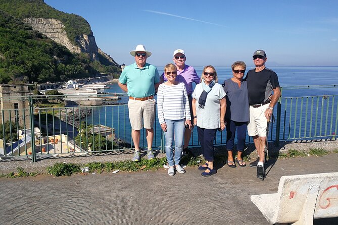 Private Transfer from Naples to Pompeii or vice versa. - On the road comfort: AC, bottled water, and Wi‑Fi that makes the ride easier