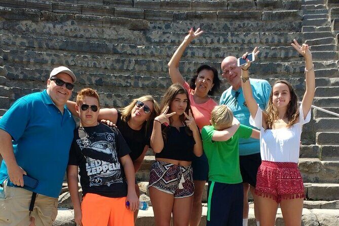 Rome to Pompeii Tour for Kids & Families w Hotel Pickup & Skip-the-Line Tickets - Pompeii again: mosaics, frescoes, and an open-air theatre