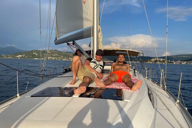 Sailing boat with aperitif at sunset in Cilento - Where You Start on the Cilento Coast: Porto di Agropoli