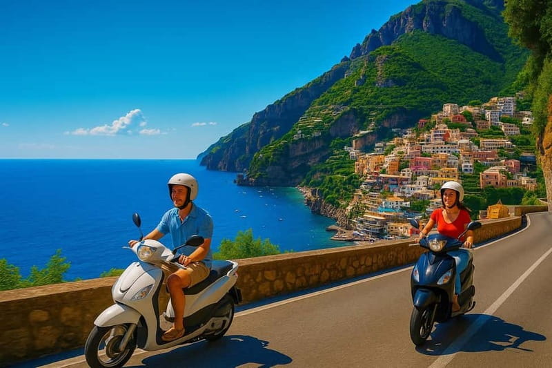 Salerno: Scooter Rental to travel the Amalfi Coast - Helmets and insurance: the included safety basics