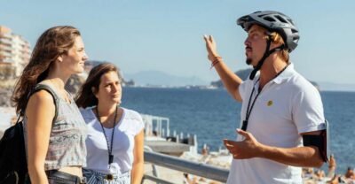 Scenic E-Bike Ride with Vineyard Wine & Meal - Seaside Pozzuoli start: that first view sets the tone