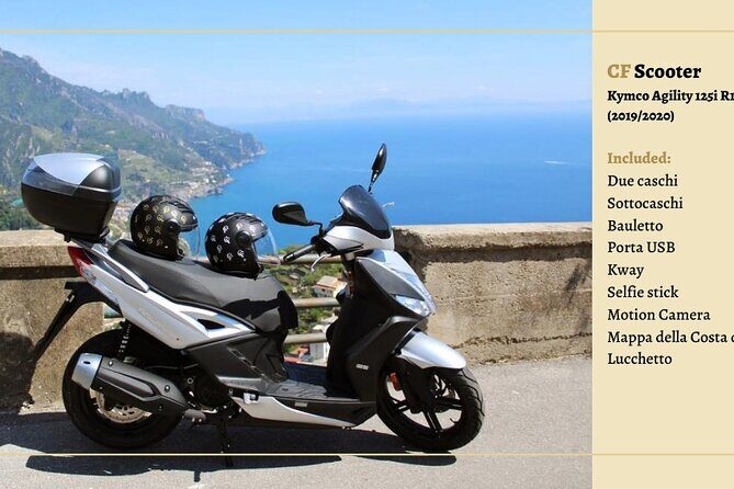 Scooter rental on the Amalfi Coast - Key things that make this scooter rental worth it