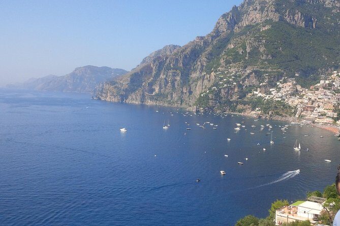 Secret Gem Tour of the Amalfi Coast by car + boat - The boat ride around the Amalfi Coast: water-level views, weather permitting