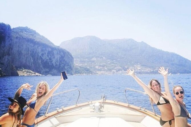 Selfie at Faraglioni, Water Taxi, Transfers in Capri! - A Short Capri Boat Ride: What the Two-Hour Plan Really Means