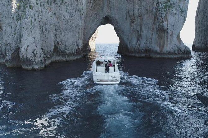 Shared Boat Excursion to Capri from Sorrento - Grottos on the route: White, Green, and the Red/Coral stops